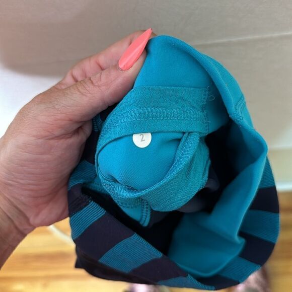 Lululemon Astro Pant Full-On Luon Inkwell/Micro Macro Stripe 2 - Picture 4 of 5